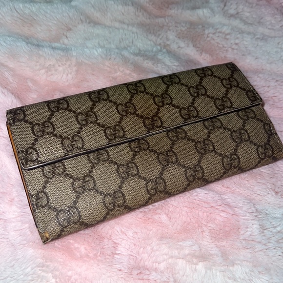 Gucci large GG canvas snap wallet - Picture 4 of 6